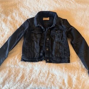 GUC Free People Black Denim Jacket